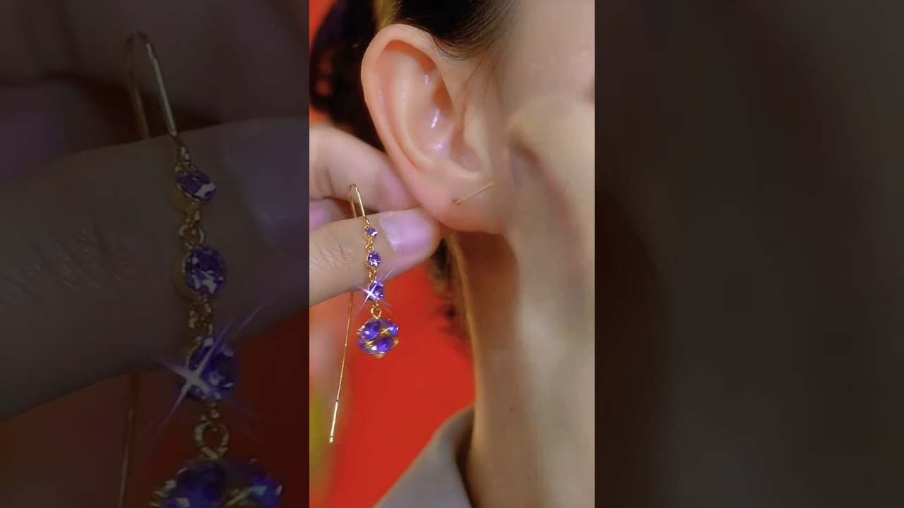 Recommended high-end luxury accessories Fashion jewelry High-end accessories Earrings that women lik
