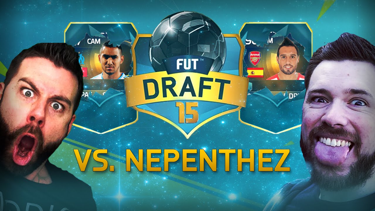 FIFA 16 FUT DRAFT CHALLENGE IN FIFA 15 vs NEPENTHEZ!!! FUT DRAFT WARS - SQUAD BUILDER!