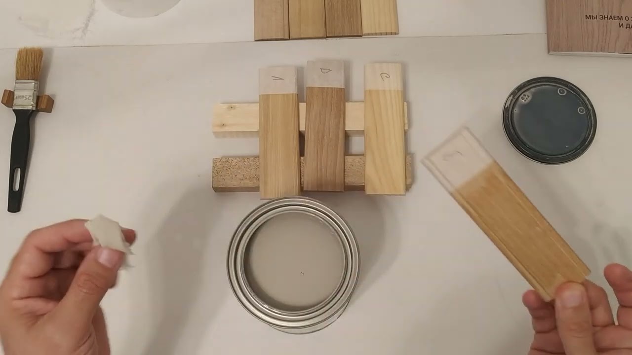 VARATHANE SUNBLEACHED  PREMIUM FAST DRY WOOD STAIN OIL BASED /  ВАРАТАН, МАСЛО ДЛЯ ДРЕВЕСИНЫ.