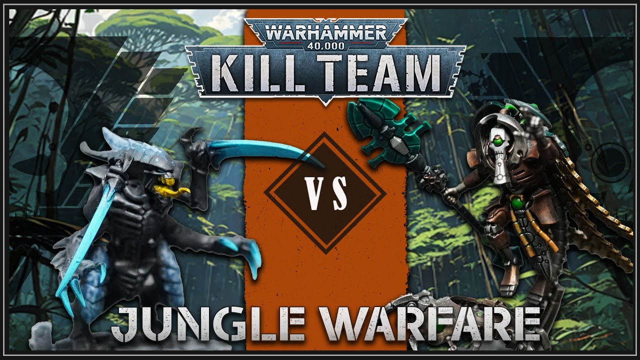 Hive Fleet vs Hierotek Circle : Kill Team Jungle Warfare -Crit Ops 2022