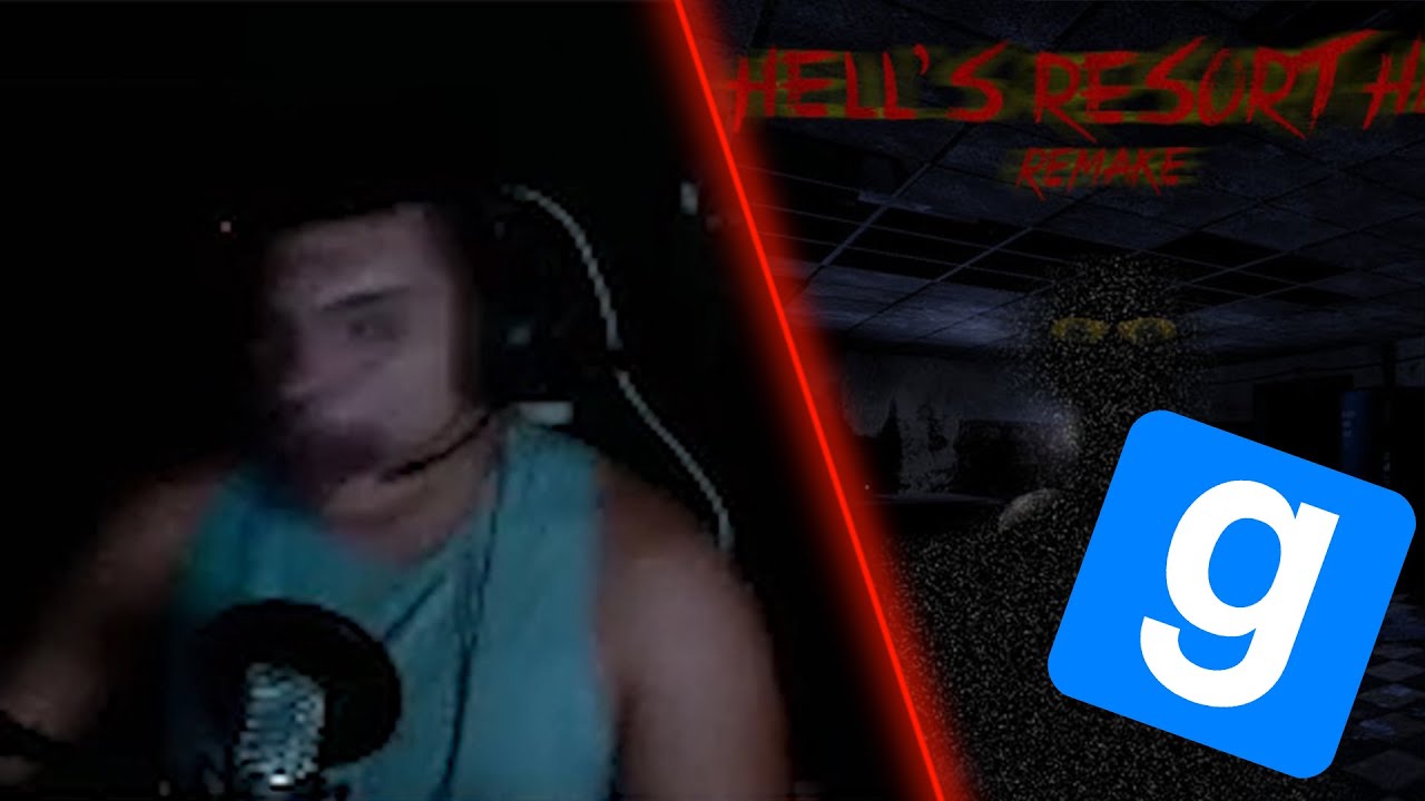 On a eu un peu peur ...🥲(Garry's Mod - Map Horreur : Hell's Resort HD)