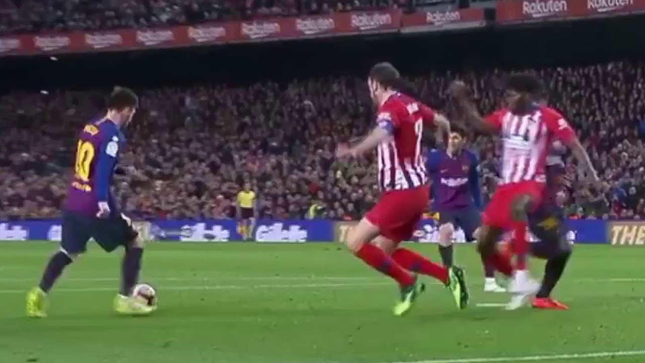 MESSI Goal vs Atletico Madrid | Barcelona vs Atletico Madrid | 2-0 | 07/04/19