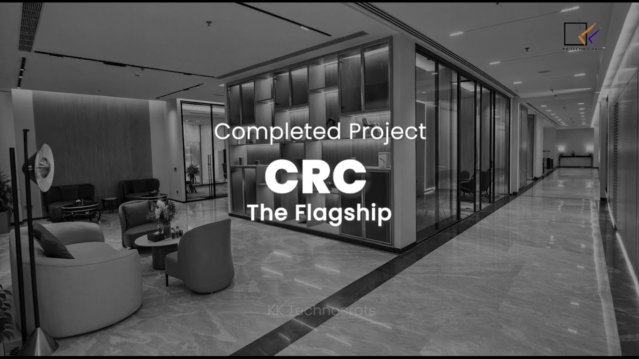 CRC The Flagship Office Interior Fit Out | Completed Project Tour | KK Technocrats