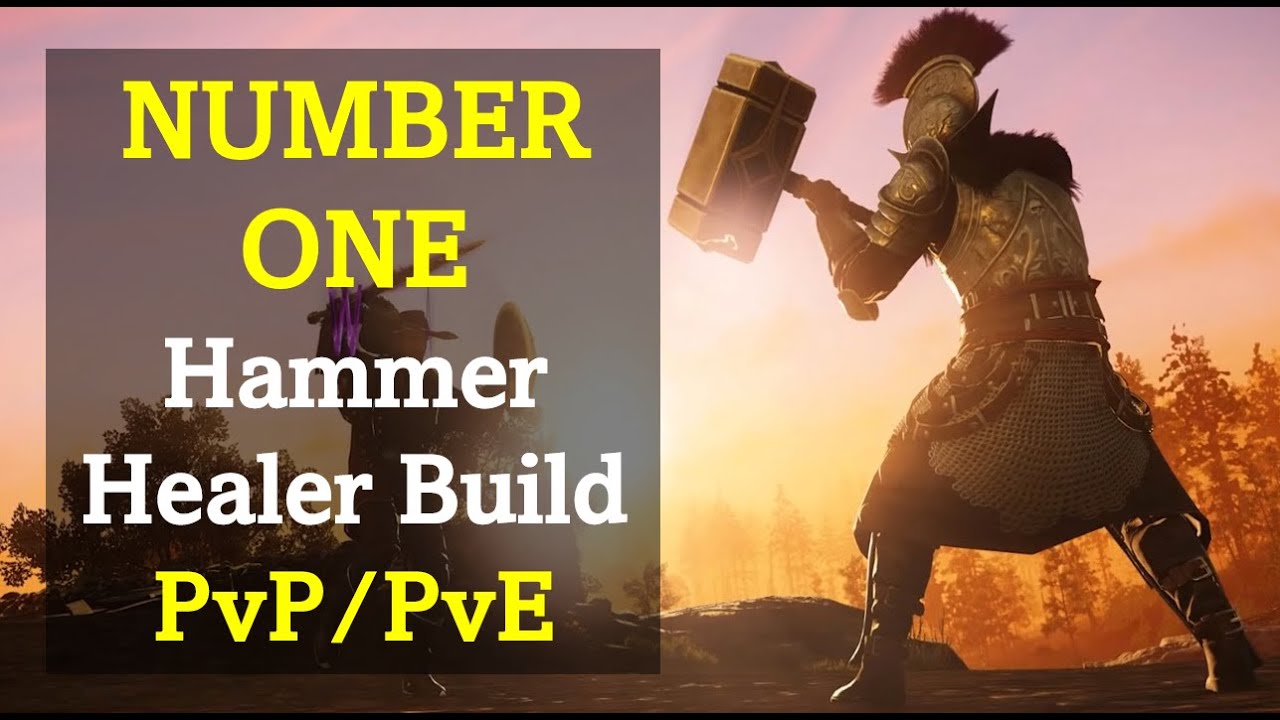 NUMBER ONE Hammer Healer Build - PvP/PvE - New World