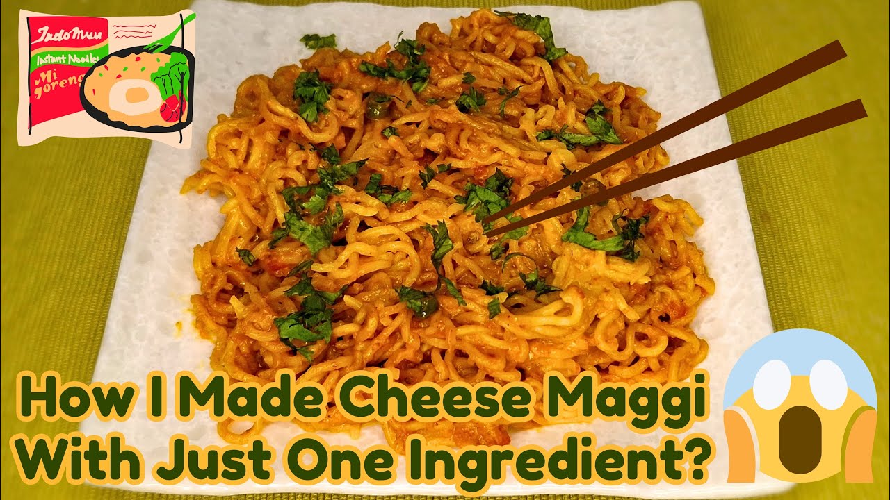 How I Made Cheese Maggi With Just One Ingredient?? 😱🤯