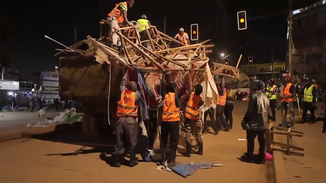 Kampala street vendors evicted