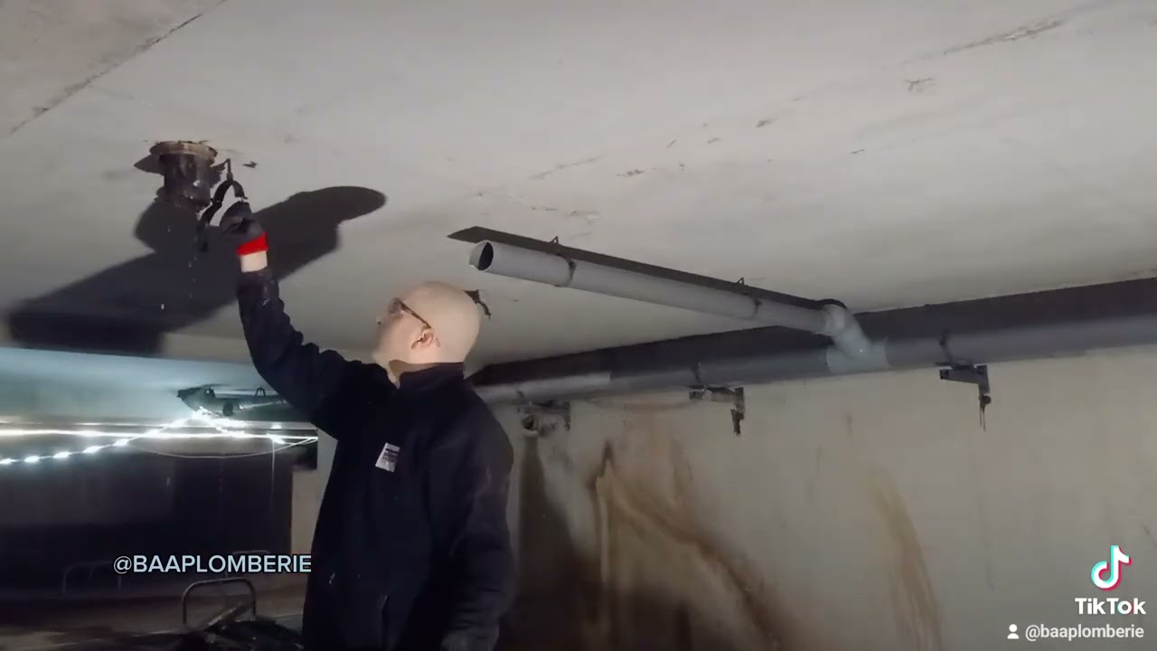 Travaux de PVC pour le EP 140∅ et 100∅
