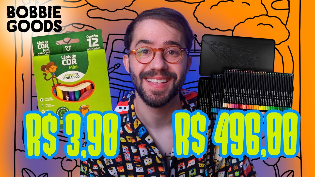 BARATO vs CARO! Bobbie Goods com Lápis Leo&Leo vs Faber-Castell Super Soft