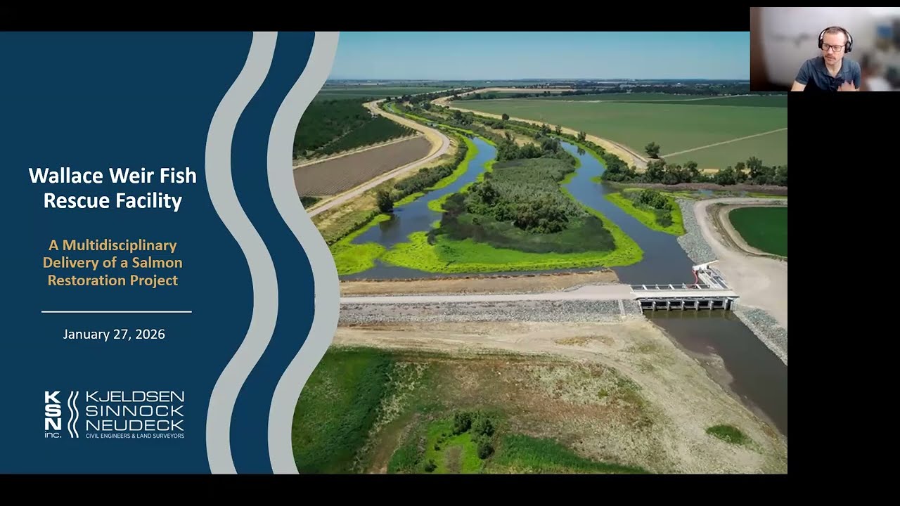 CEOAS Career Webinar: Salmon Restoration Project Overview with Neal Colwell, VP of Kjeldsen