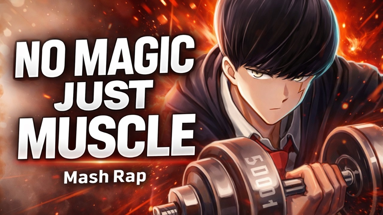 Mash Burnedead Rap | No Magic Needed 💪 (Mashle: Magic and Muscles AMV)
