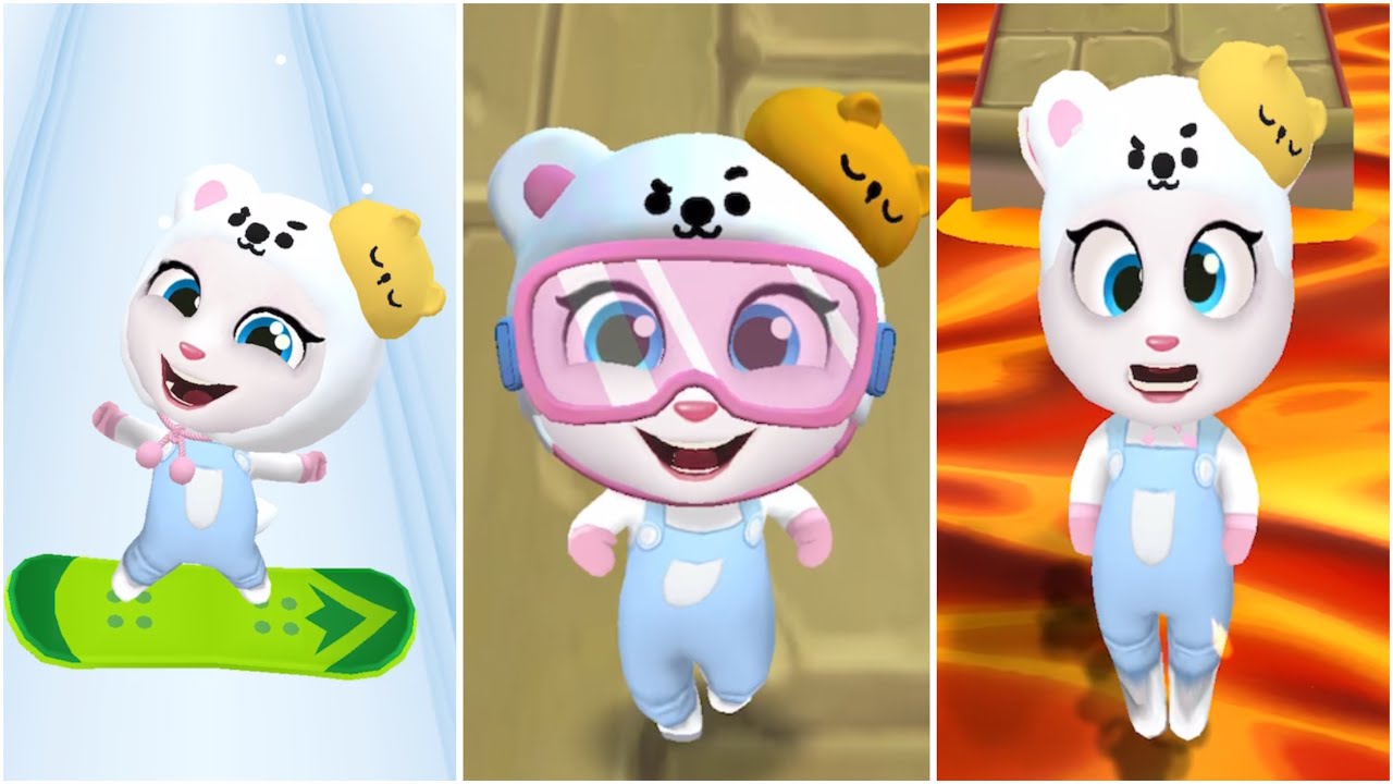 2025 🤣Talking Tom Gold Run. Talking Angela-All Best Funny Fails 🤣🤣