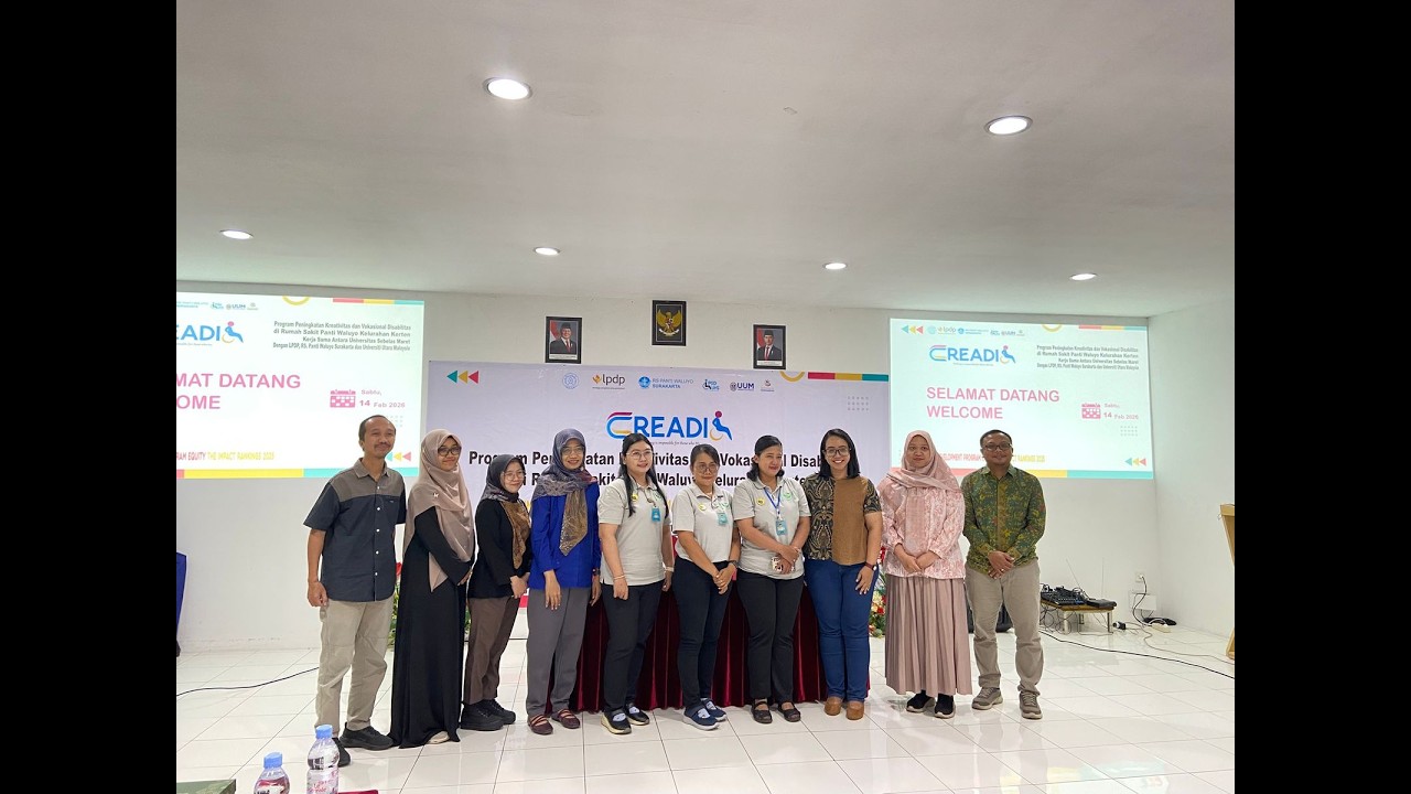 PERENCANAAN DESAIN PRODUK - CREADIS: PROGRAM PENINGKATAN KREATIVITAS DAN VOKASIONAL DISABILITAS