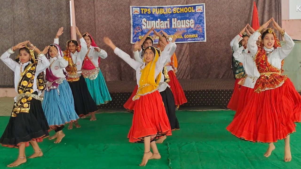 आज_गर्भ_में _चीख_रही_है हरियाणा दिवस टी० पी० एस० पब्लिक स्कूल गोहाना 
