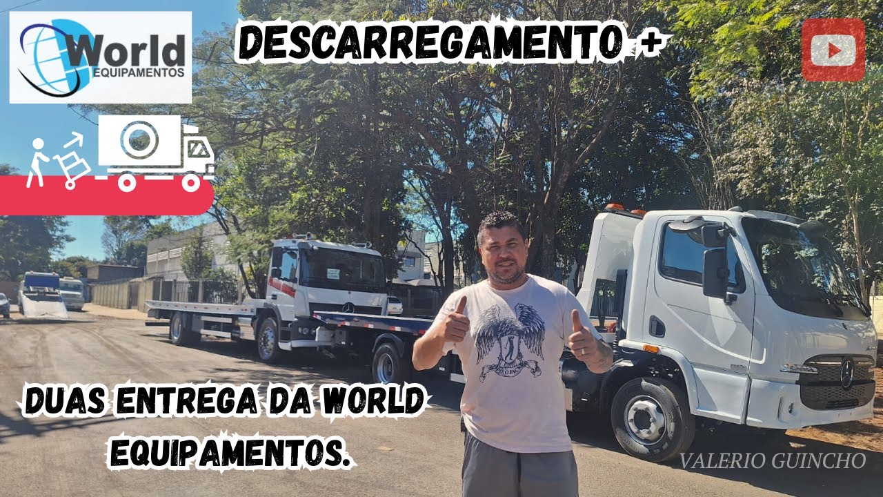 GUINCHO  APRESENTANDO FABRICA WORLD | Onde nasce a força dos equipamentos  - Qualidade e dedicação.
