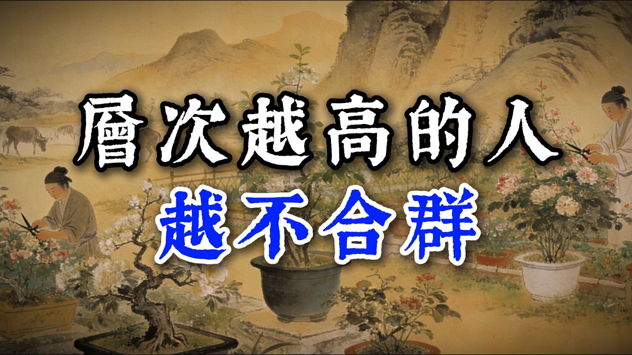 層次越高的人越不合群#閲人智慧#强者思维 #情商 #认知觉醒 #社交技巧 #处世智慧 #人际关系
