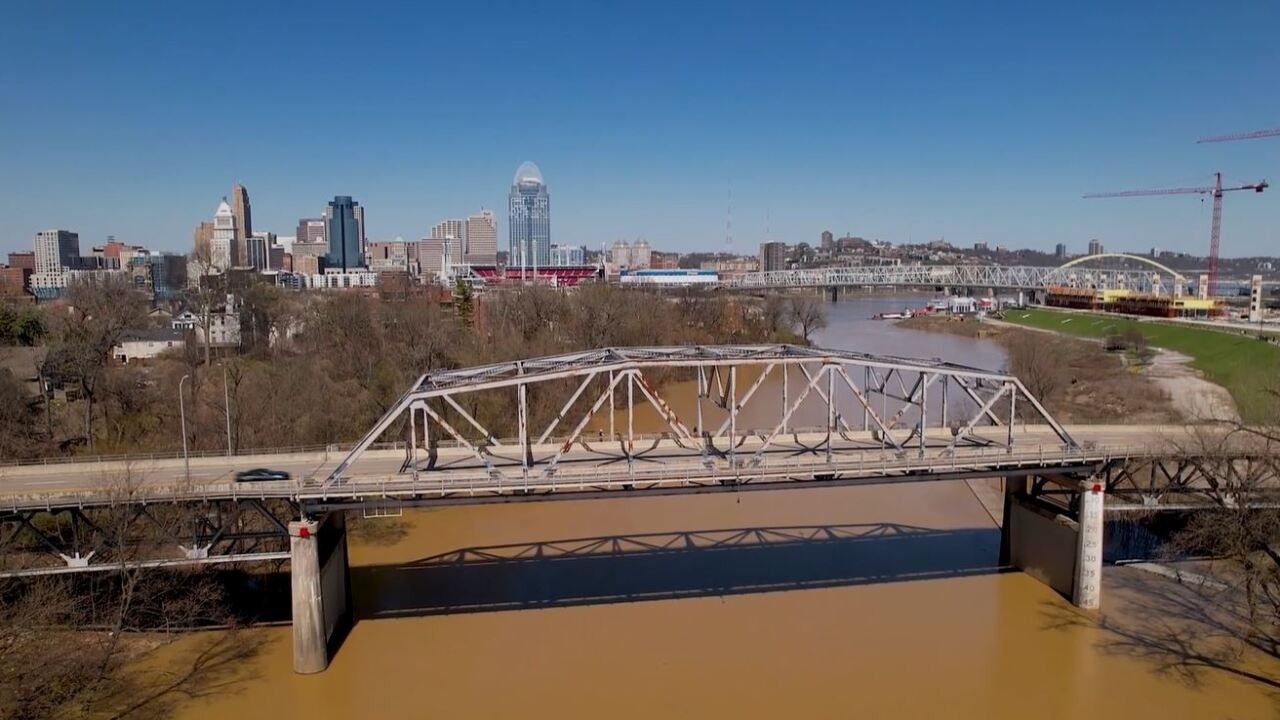 Demolition of the 4th Street Bridge in Northern Kentucky
