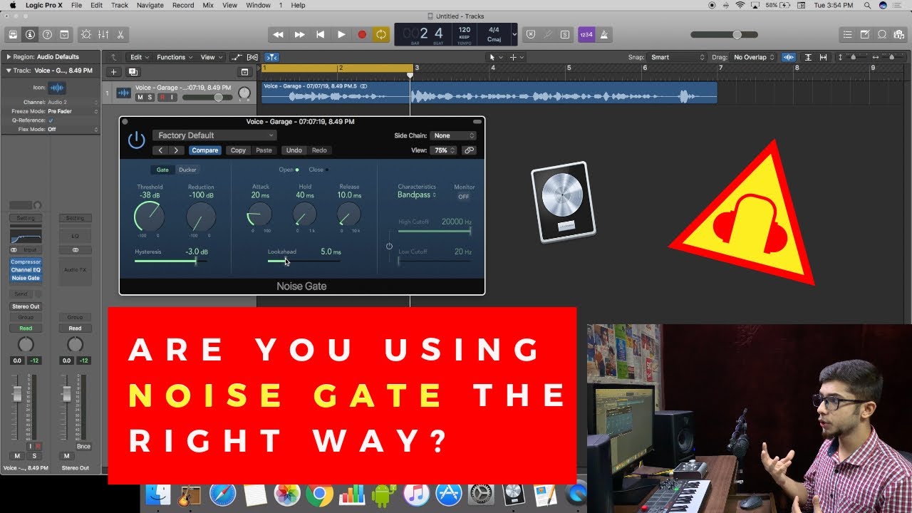 (In Hindi) Noise Gate & It's Application | Mix With Vasudev