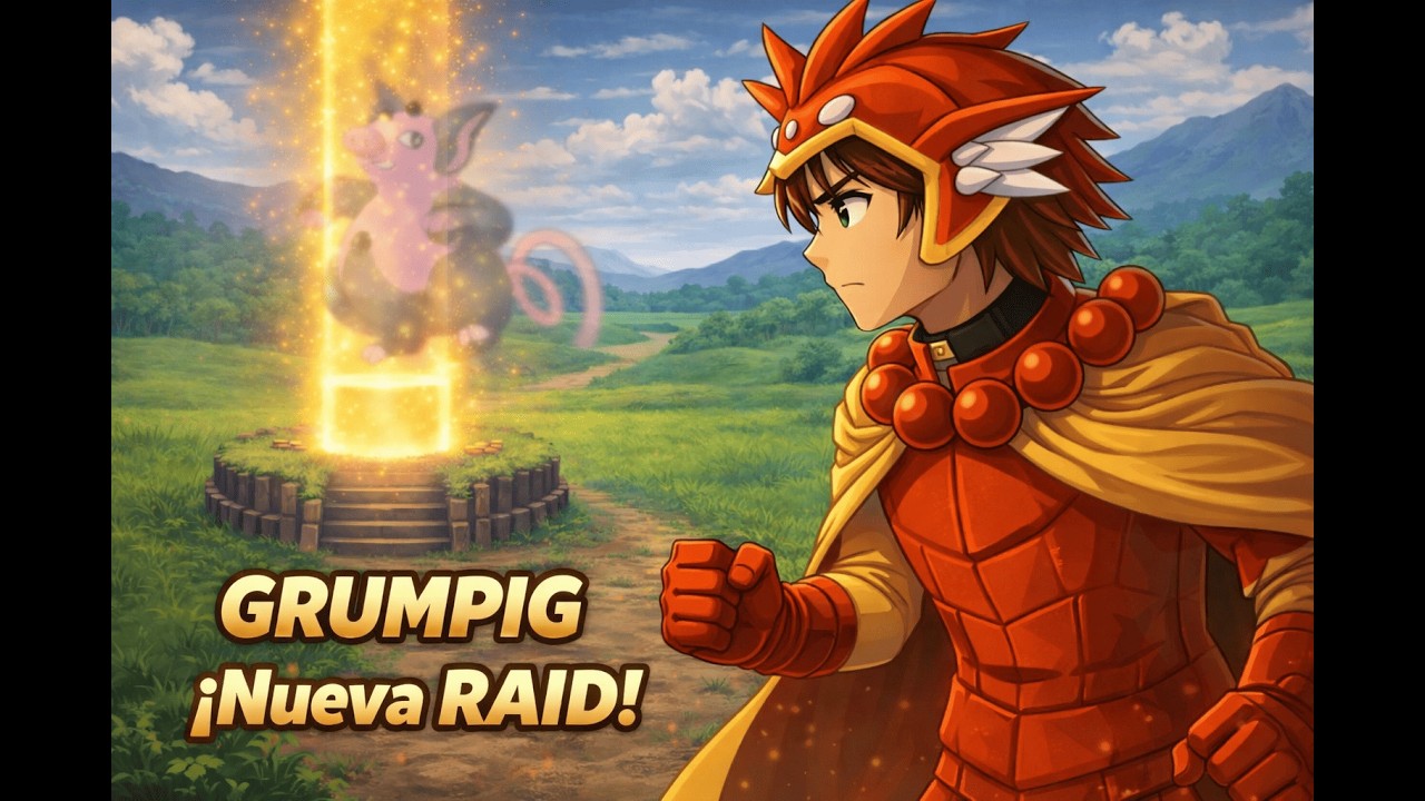 ⛩️🏮 ¡RAID DE GRUMPIG! 🏮⛩️ 5/12 👉🏻 ¡Evento de Año Nuevo Lunar 2026! 🐴 POKEMMO 🎮