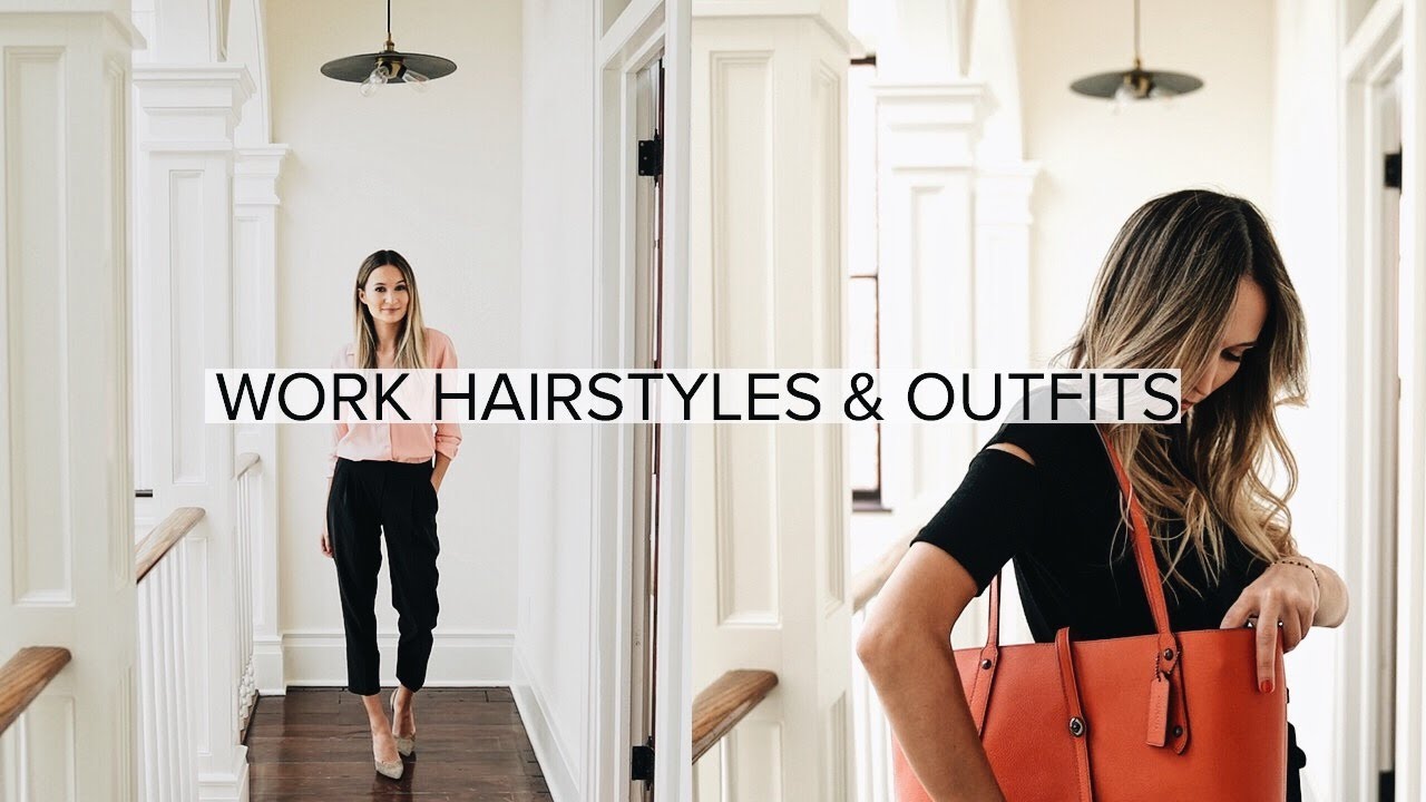 My Go-To Workday Hairstyles & Outfits AD | ttsandra