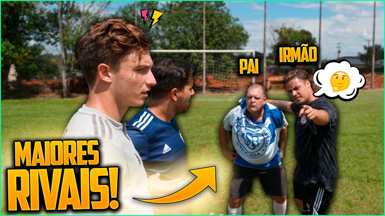 ELE CHAMOU MEU PAI PARA TENTAR GANHAR NO FUTEBOL!!