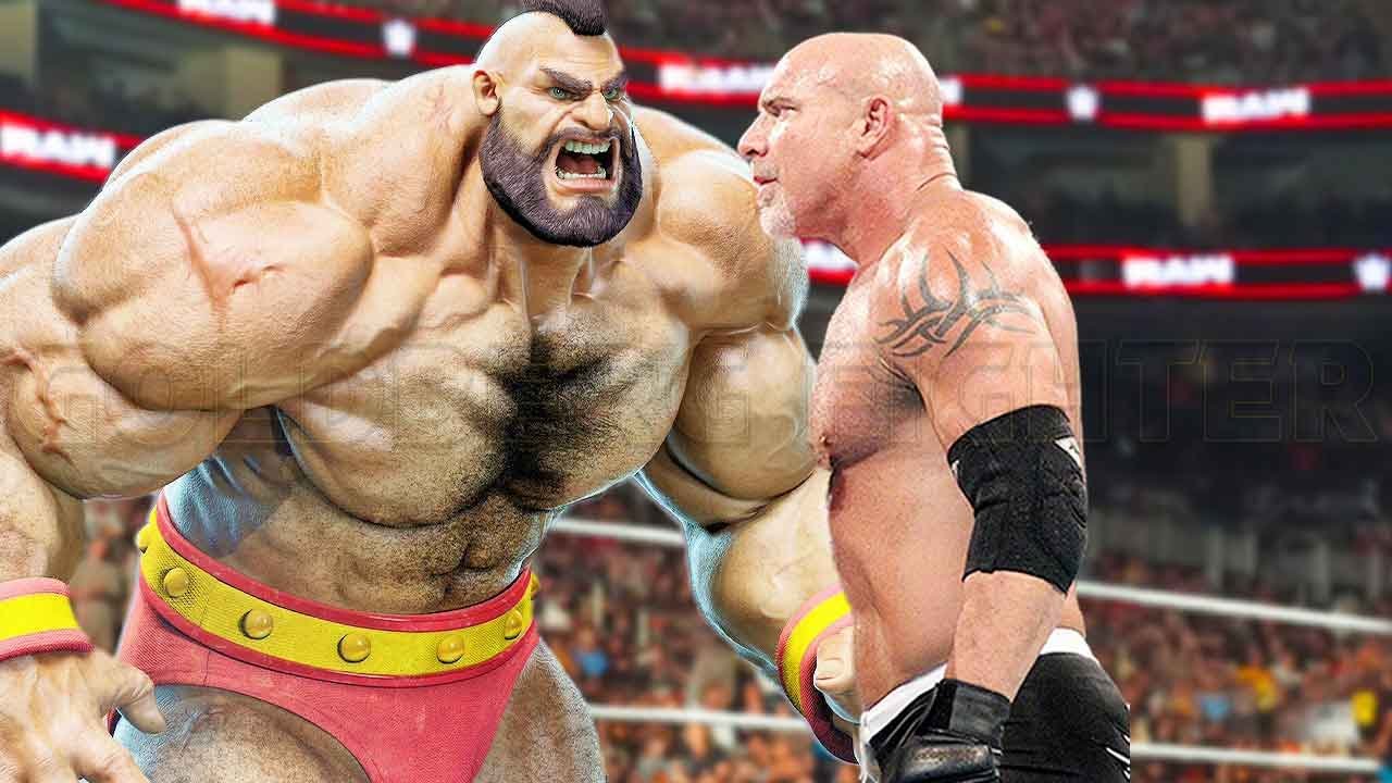Матч Голдберг против Зангиефа на WWE Raw