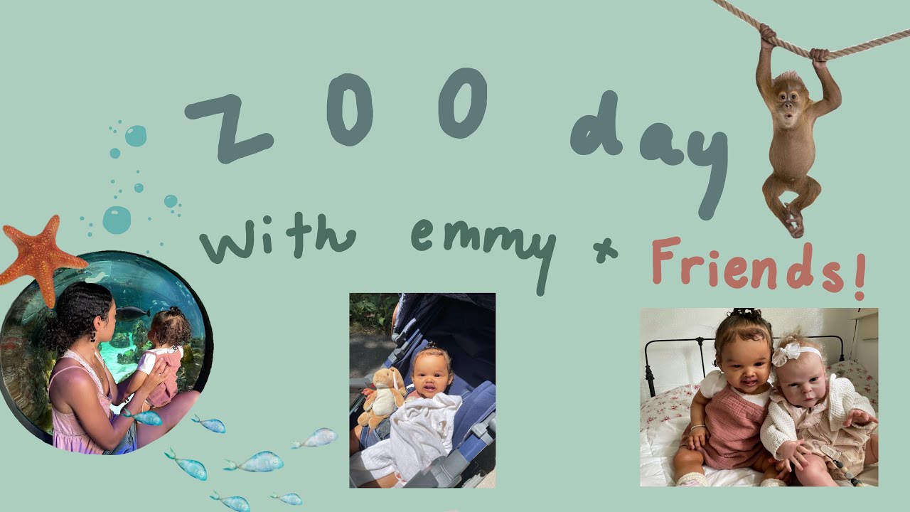 Emmys day at the zoo! Reborn toddler outing!! (Roleplay)
