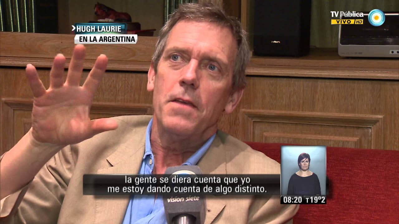 Visión 7: Hugh Laurie en Argentina