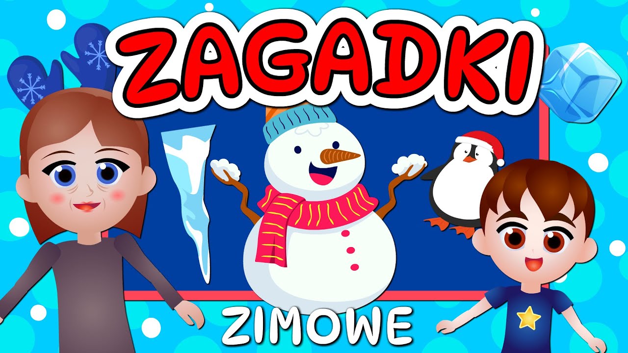 ❄️🧊 Kazio i ZIMOWE ZAGADKI dla dzieci - Zadania i łamigłówki - Bajka dla dzieci 🧊❄️