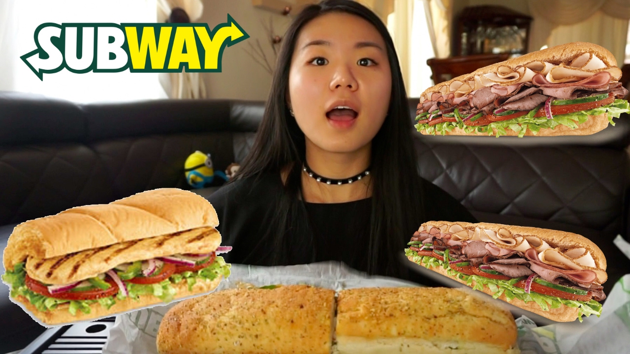 SÁNDWICH DE MARISCOS/ SUBWAY  -MUKBANG