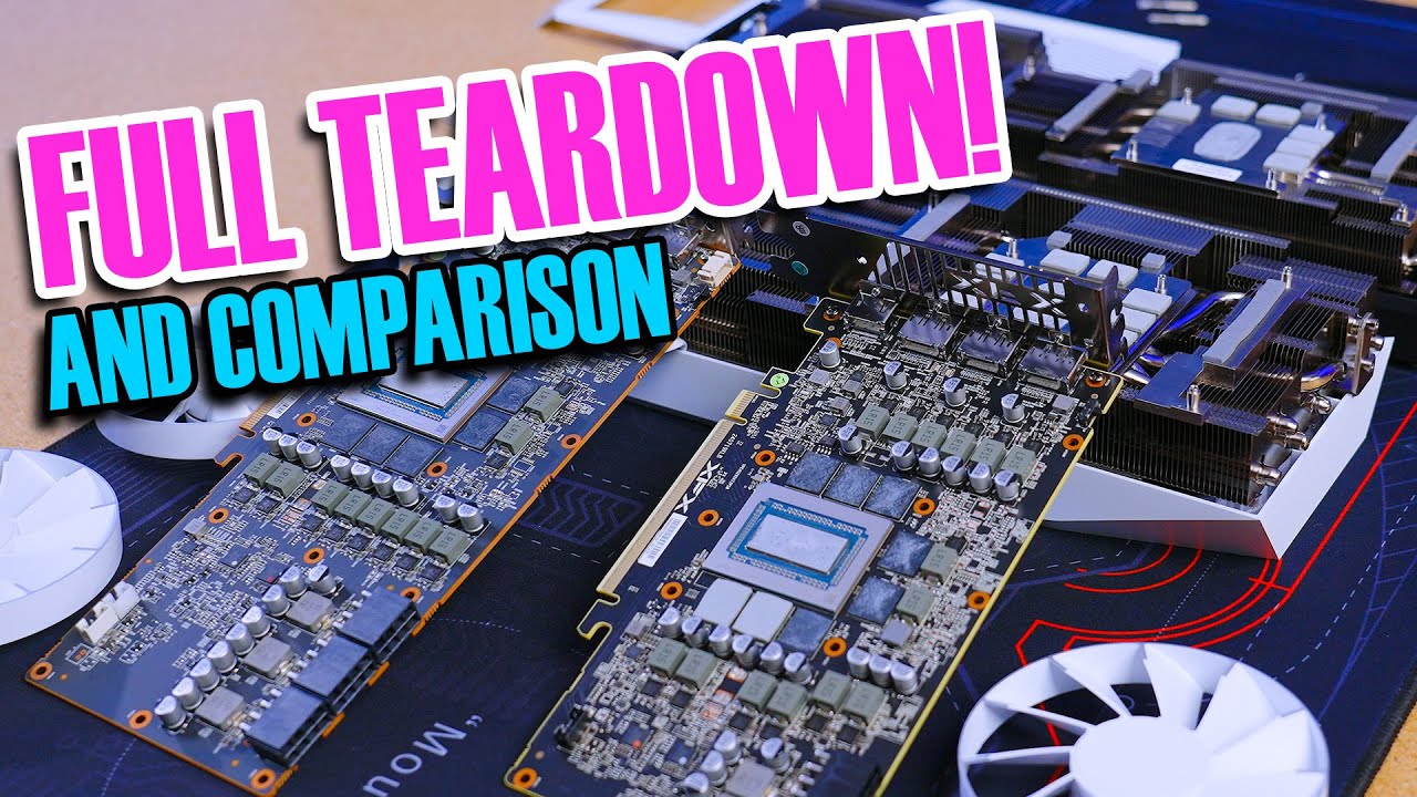 XFX 9070XT and 9070 Teardown - These coolers are NOT created equal!