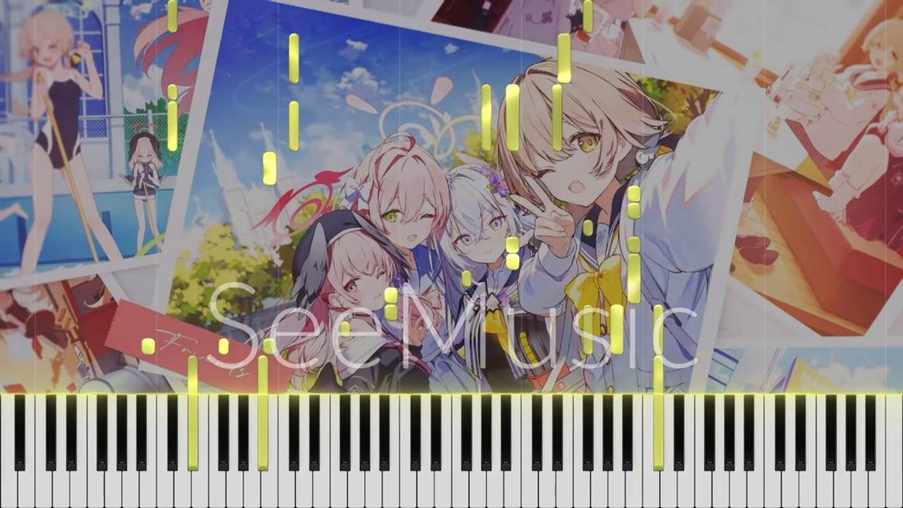 【ブルアカ】手つなぎハッピーエンド short.ver ピアノアレンジ