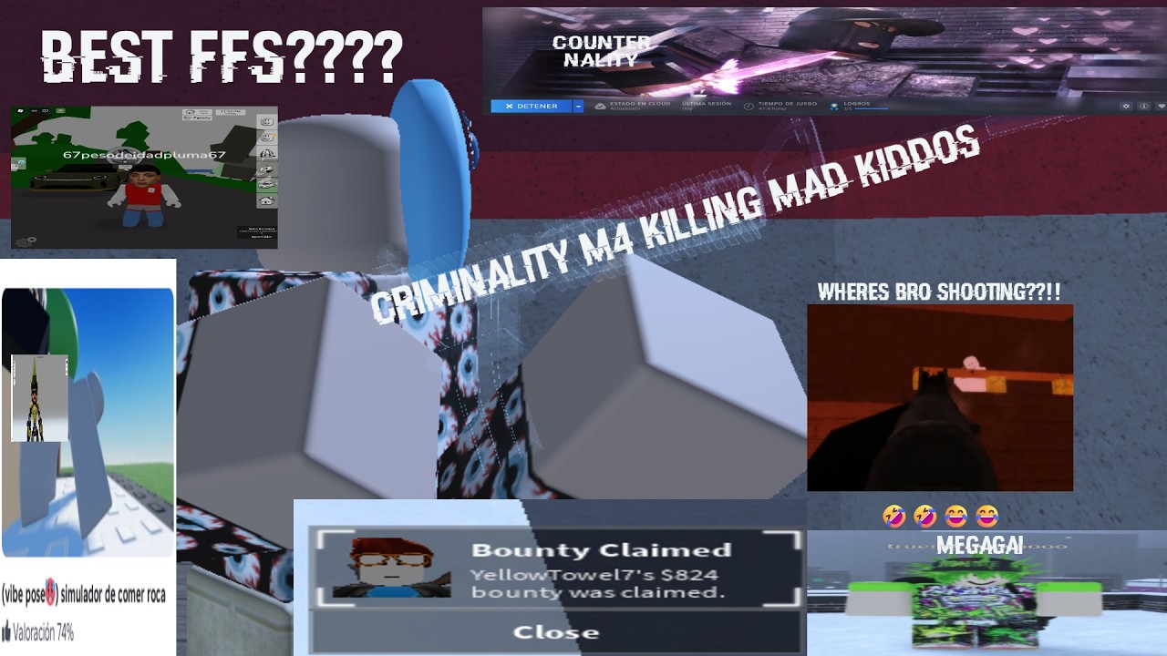 CRIMINALITY CRIMINALIDAD MONTAGE