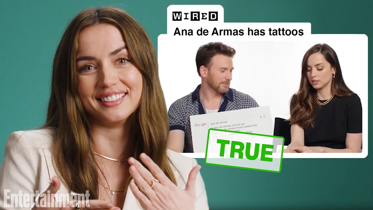 Ana de Armas Fact Checks Her Wikipedia, IMDB Trivia & More | Entertainment Weekly