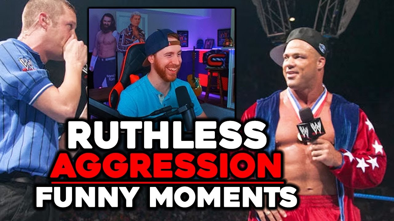 WWE RUTHLESS AGGRESSION FUNNY MOMENTS
