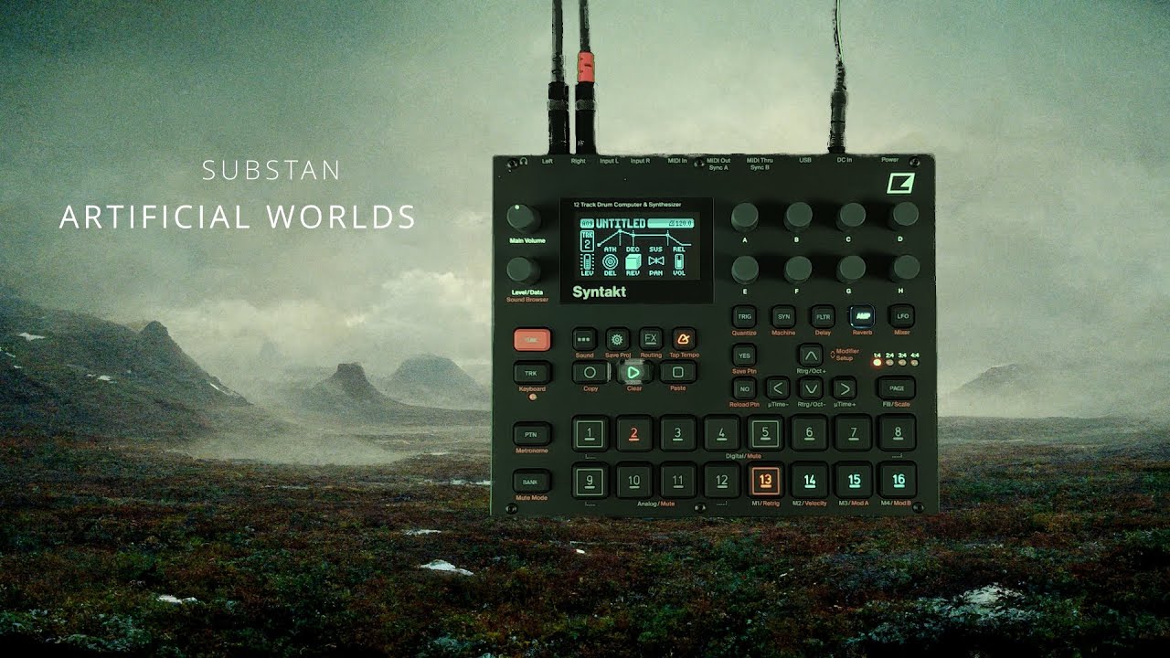 artificial worlds ... syntakt ambient improvisation ... ai generative art