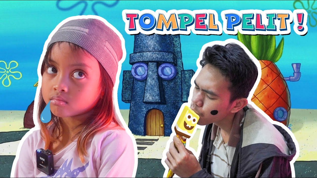 TOMPEL PELIT😭😭 MAKAN ES KRIM KARAKTER SENDIRI‼️