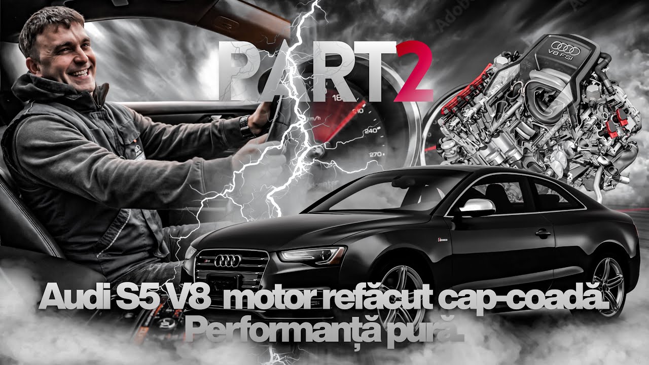 🚗 Audi S5 salvat la timp! Mentenanță preventivă care face diferența ⚙️🔥 #fyy #mechanic