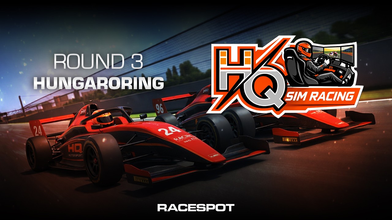 HQ Racing eSports League | Round 3 at Hungaroring