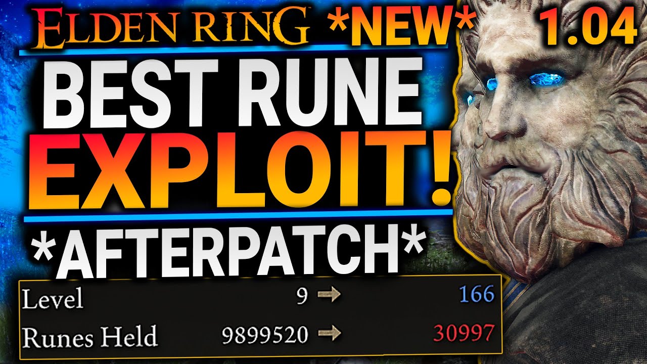 Elden Ring - 90 MILLION RUNES! BEST! NEW Rune Farm! Exploit! NO AFK! Early Game! AFTER PATCH! 1.04!