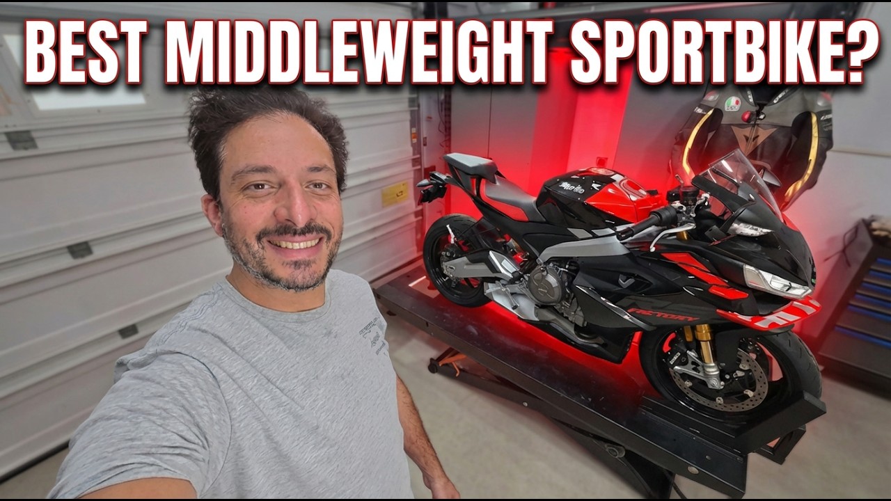 Aprilia RS660 Factory 2026 года — обзор в гараже с Адамом Вахидом