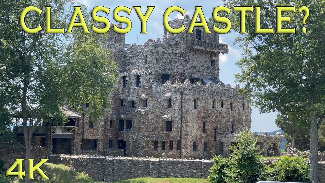 [4K] Gillette Castle in East Haddam, Connecticut. Video #19.