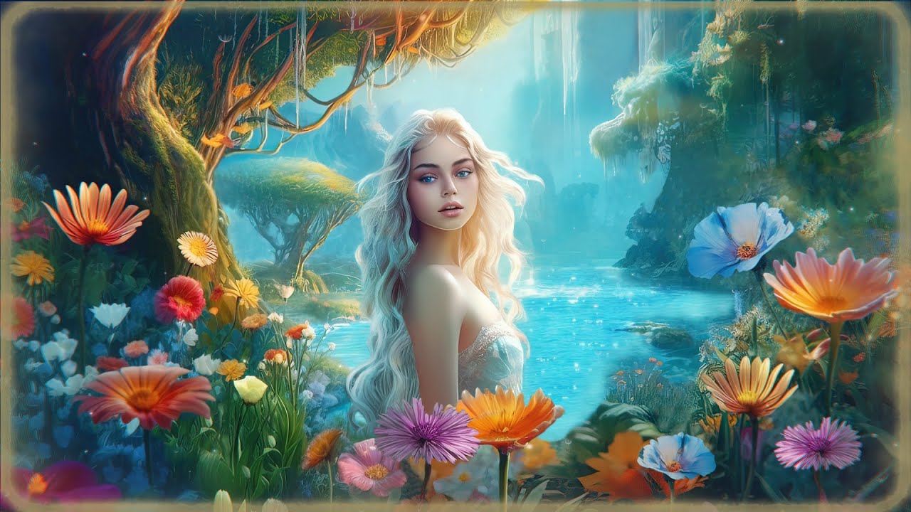 Beauty In The Garden - Atmospheric Female Vocal | Fantasy World Ambient Music
