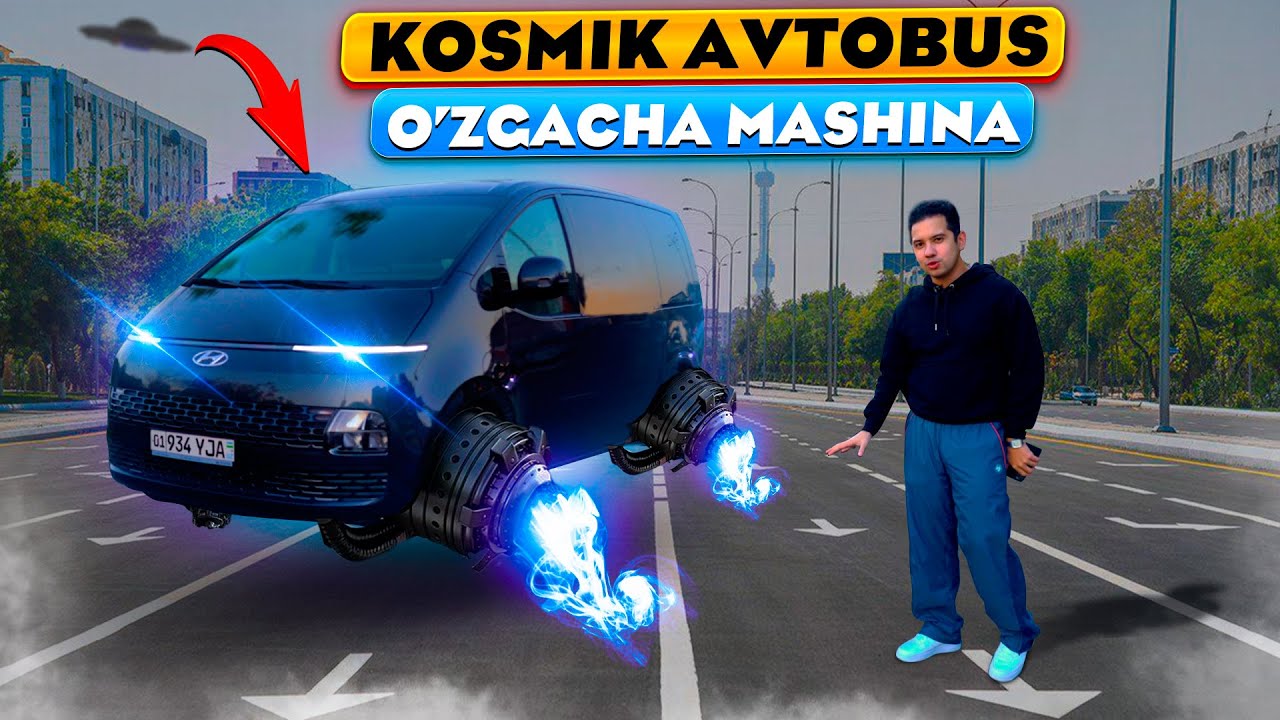 Hyundaidan mikroavtobus - Hyundai Staria | Texnoplov