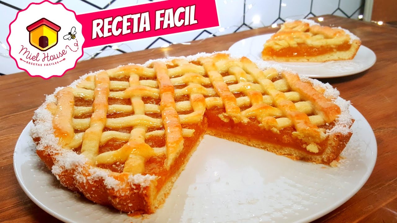 Receta de Pasta Frola SUPER FACIL masa y relleno de dulce