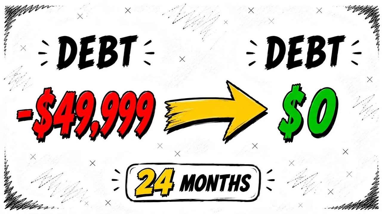 How To Pay Off $50,000 of Debt in 24 Months: Snowball vs Avalanche (The Math Settles It)
