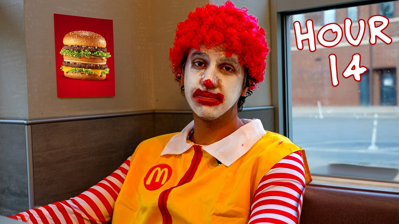 Я провёл 24 часа в McDonald's