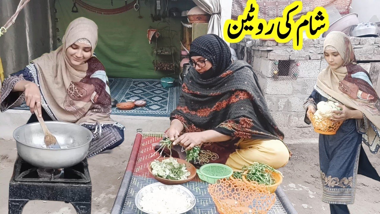 Village evening routine | Cabbage and meat recipe | Village Life | Village Dream Life