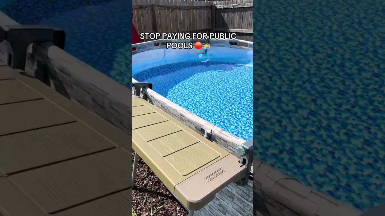 top wasting your weekends (and money) at crowded public pools! 🚫💸 Dealing with packed lanes and