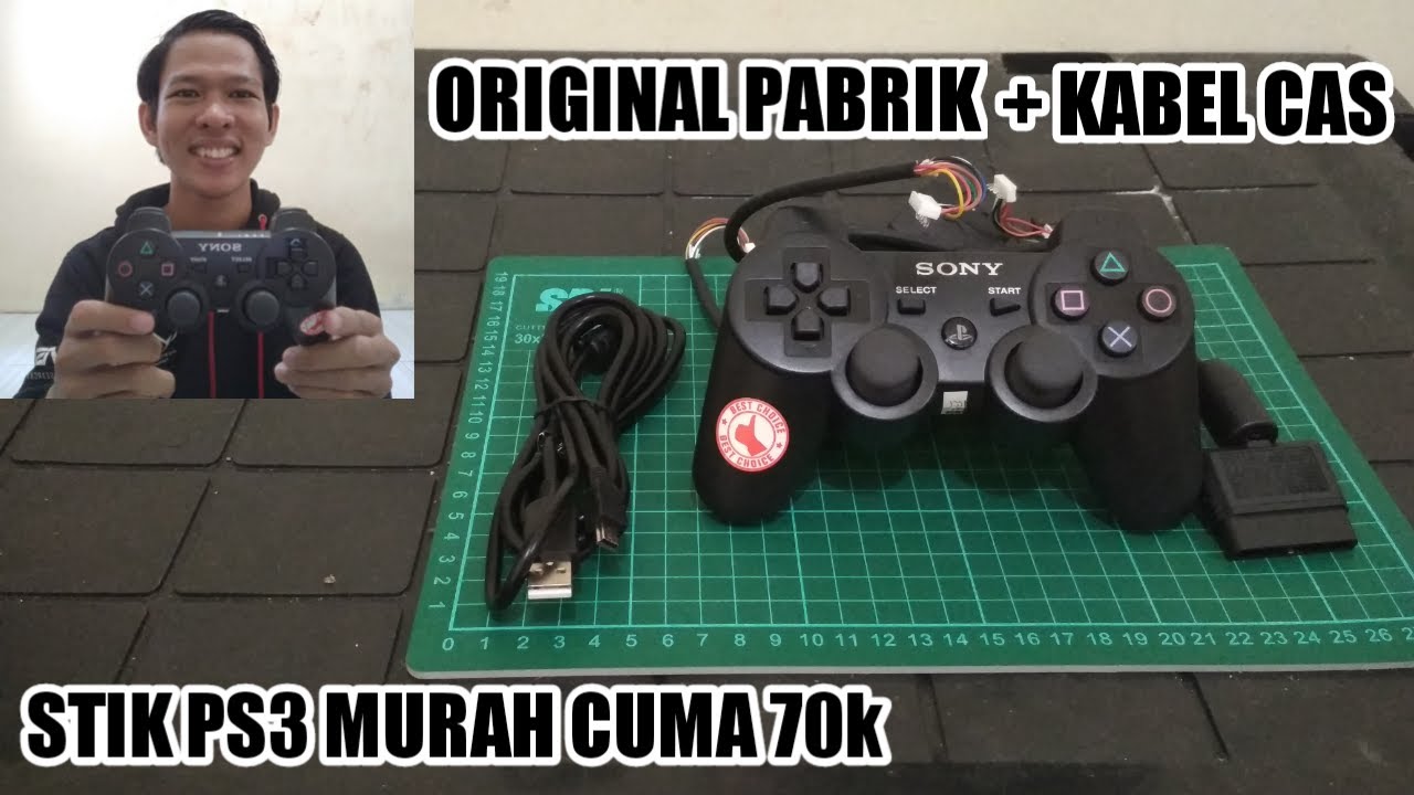 Review & Unboxing Stick PS3 Original Pabrik Termurah Beserta Sedikit Penjelasannya