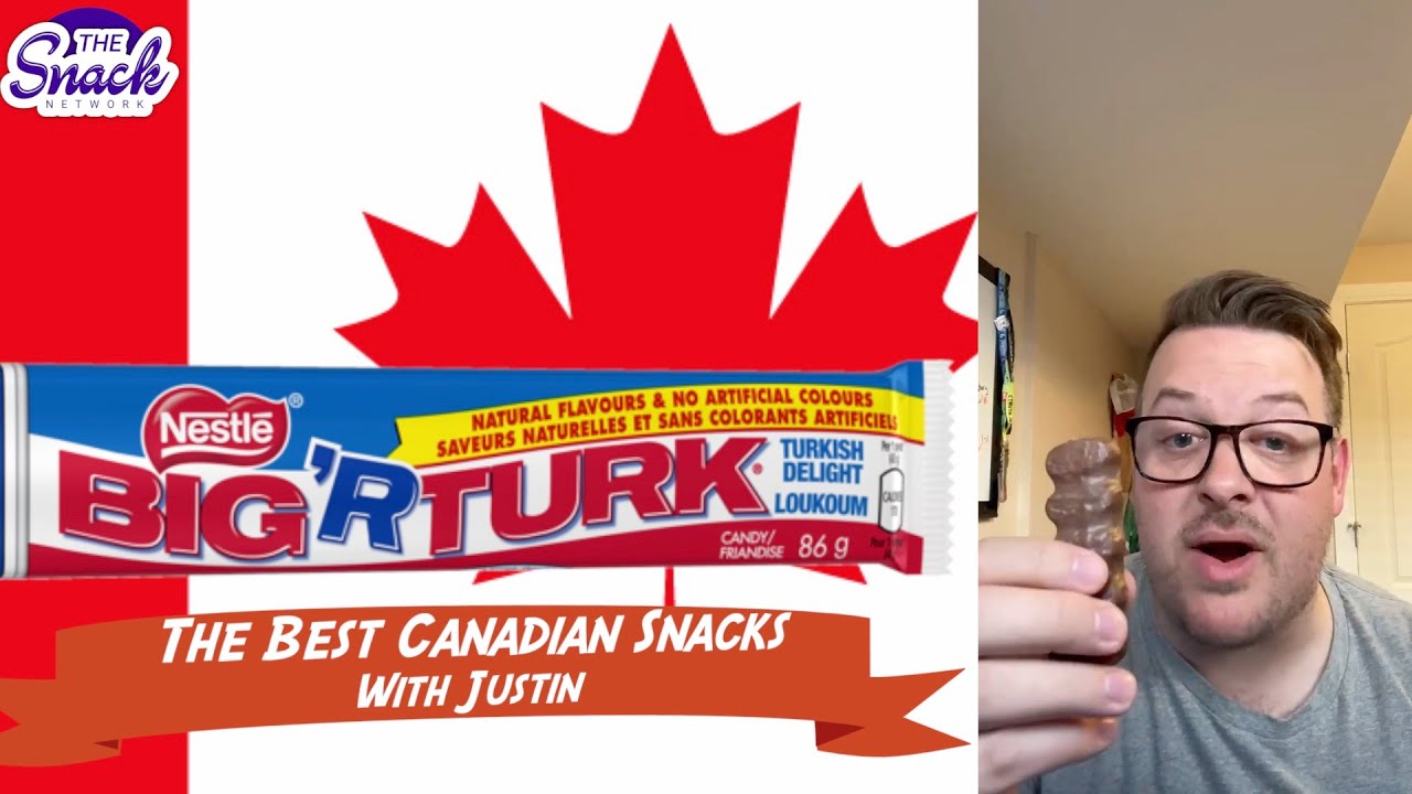 Big 'R Turk, The Best Canadian Snacks! With Justin!